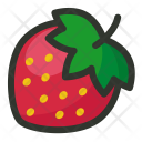Strawberry Fruit Juice Icon