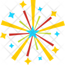 Streamers Confetti Birthday Icon