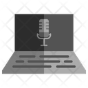 Streaming podcast  Icon