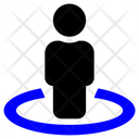 Street Person Location Icon