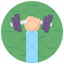 Weightlifting Olympics Game Bodybuilding Icon
