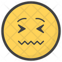 Stressed Emoji Icon