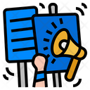 Strikes Protest Demonstration Icon