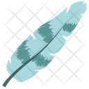 Striped Feather Feather Plumage Icon