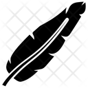 Striped Feather Feather Plumage Icon