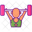 Strong Man Weight Lifter Powerful Man Icon