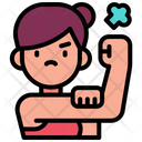 Strong Mom Fight Power Icon