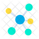 Connections Graph Network Icon