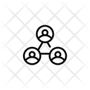 Structure Connection Network Icon