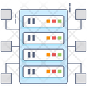 Dataserver Network Sql Database Icon