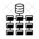 Structured Data Icon - Download in Glyph Style