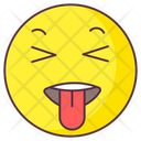 Stuck Out Emoji Icon