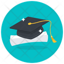 Student Diploma Achievement Diploma Certificate Icon