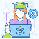 Scientist Researcher Experimenter Icon