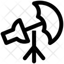 Studio Tripod Umbrella Icon