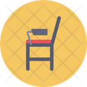 Study Desk Chair Icon