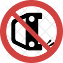 Stunt Car Not Allowed Icon