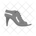 Stylish sandal Icon