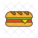 Sub Fast Food Junk Food Icon