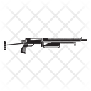 Submachine Gun Gun Military Icon