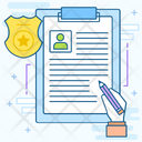Lawyer Letter Subpoena Legal Notice Icon