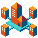 Subsidiaries company branch  Icon