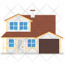 Suburban Home Icon