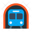Metro Public Subway Icon