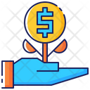 Business Success Growth Icon