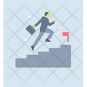 Success Path Competition Concept Career Path Icon