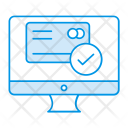Payment Successful Monitor Icon