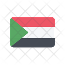 Sudan Flag Country Icon