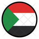 Sudan Nation Country Icon