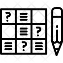 Sudoku Puzzle Indoor Game Icon