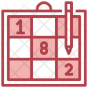 Sudoku Leisure Numbers Icon
