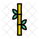 Sugarcane Bamboo Sweets Icon