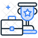 Suitcase And Trophy Icon