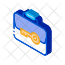 Suitcase Key Icon