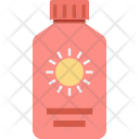 Sun Oil Sunblock Icon