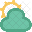 Sun And Cloud Icon
