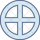Sun Cross Icon