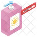 Skin Lotion Sunblock Sunblock Cream Icon