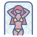 Swimming Bikini Holiday Icon