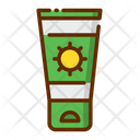 Sunblock Sunscreen Cream Icon
