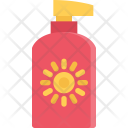 Sunblock Cream Sun Icon