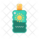 Suncream Protection Vacation Icon