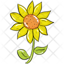 Sunflower Helianthus Flower Icon