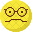 Sunglass Smiley Nerdy Big Grin Icon