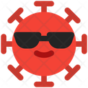 Sunglasses Coronavirus Emoji Coronavirus Icon