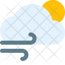 Cloudy Wind Day Icon
